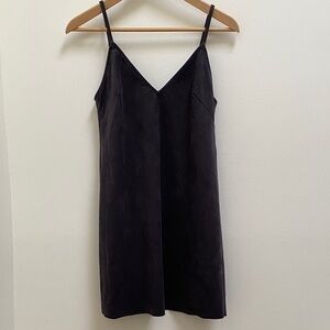 Wilfred Grey Faux Suede Dress, XS